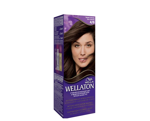 WELLATON hair dye N4/0 dark chocolate